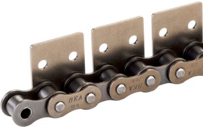 Łańcuchy rolkowe standardowe z zabierakami DIN 8187