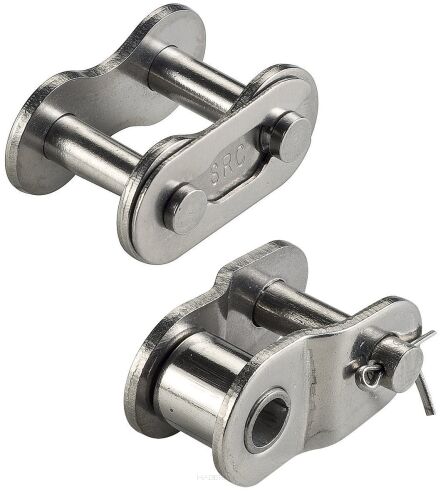 Półspinka łańcucha rolkowego nierdzewnego standardowego DIN 8187 jednorzędowa 8x3mm