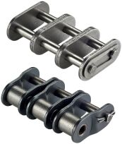Spinka łańcucha standardowego z prostymi płytkami DIN 8187 trzyrzędowa 5/8”x3/8”