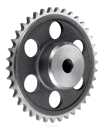 Koło łańcuchowe z piastą żeliwne jednorzędowe 5/8''x3/8'' Z95
