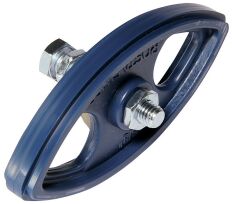 Ślizg łańcuchowy napinacza Rosta typ P, ze śrubą 5/8”, M10