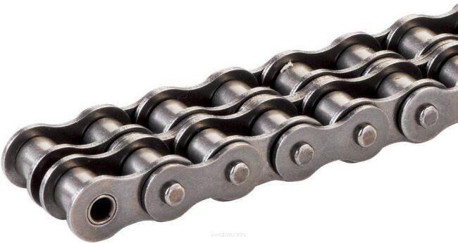 Łańcuch rolkowy standardowy DIN 8188 dwurzędowy 3/8”x3/16”