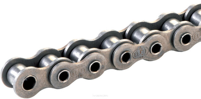 Łańcuch rolkowy standardowy z pustymi sworzniami nierdzewny jednorzędowy 1/2”x5/16”