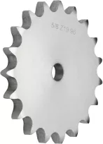 Koło łańcuchowe bez piasty jednorzędowe 5x2,5mm Z17