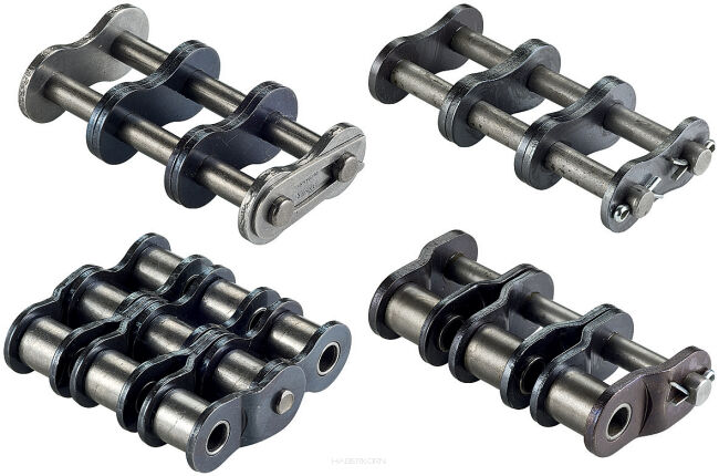 Półspinka łańcucha rolkowego IWIS DIN 8187 trzyrzędowa 2”x31mm 
