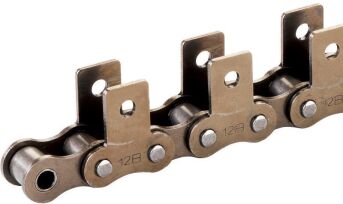Łańcuch rolkowy standardowy z zabierakiem DIN 8187 jednorzędowy 3/8”x7/32”, zabierak  MK1/02