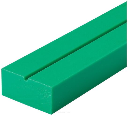 Prowadnica pasa zębatego z rowkiem prowadzącym klinowym K6-32x4