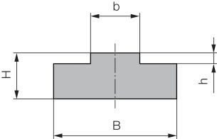 Prowadnica łańcucha rolkowego jednorzędowego profil 1, 3/8”x7/32” - 2