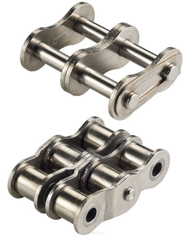 Spinka łańcucha rolkowego bezobsługowego WIS MEGAlife I DIN 8187 dwurzędowa 1 1/4”x3/4”
