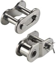 Spinka łańcucha rolkowego nierdzewnego standardowego DIN 8187 jednorzędowa 3/8”x7/32”