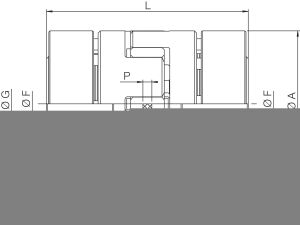 Piasta sprzęgła bezluzowego kłowego TRASCO® z pierścieniem zaciskowym, aluminiowa GESA 24/28 - 3