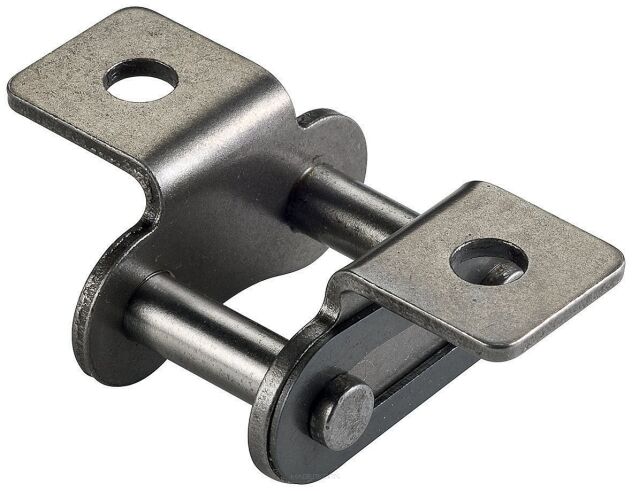 Spinka łańcucha rolkowego standardowego z zabierakiem DIN 8187 jednorzędowa 3/4”x7/16”, zabierak  K1