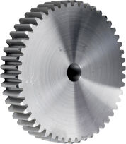 Koło modułowe stalowe bez piasty z uzębieniem prostym stalowe, moduł 1,5 Z100