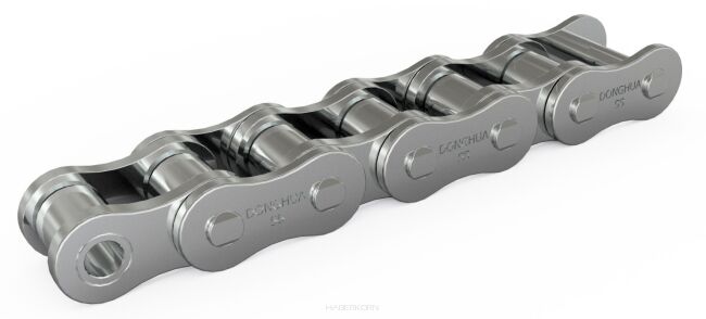 Łańcuch rolkowy nierdzewny standardowy DIN 8187 jednorzędowy 1”x17,02mm