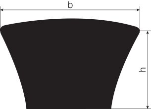 Pas klinowy Hi-Power® klasyczny owijany Z 36 10x910Li - 2