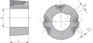 Tuleja mocująca Taper Lock® typ 3525/60 - 2