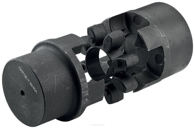 Piasta sprzęgła kłowego TRASCO® krótka, żeliwna GRMP 48/60 B