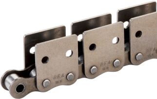 Łańcuch rolkowy standardowy z zabierakiem DIN 8187 jednorzędowy 3/4”x7/16”, zabierak  MK2/02