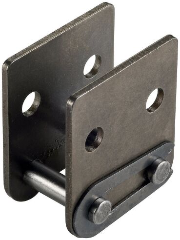 Spinka łańcucha rolkowego standardowego z zabierakiem DIN 8187 jednorzędowa 3/8”x7/32”, zabierak  MK2