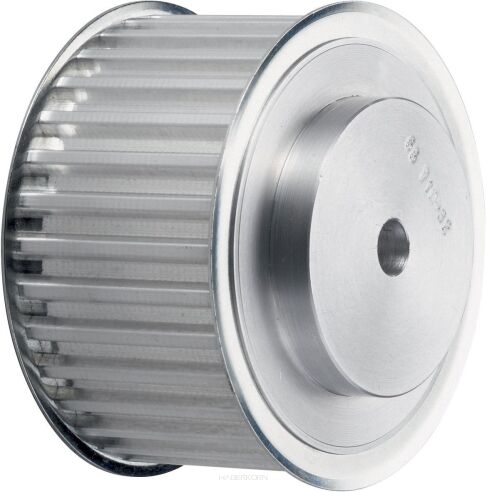 Koło pasowe zębate profil calowy z otworem technologicznym 57 L 100/4