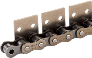 Łańcuch rolkowy standardowy z zabierakiem DIN 8187 jednorzędowy 3/4”x7/16”, zabierak  M2/02