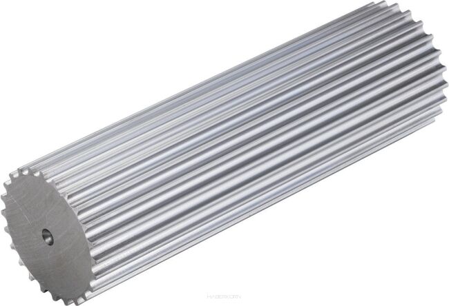 Wałek zębaty aluminowy 5M Z45 L200mm