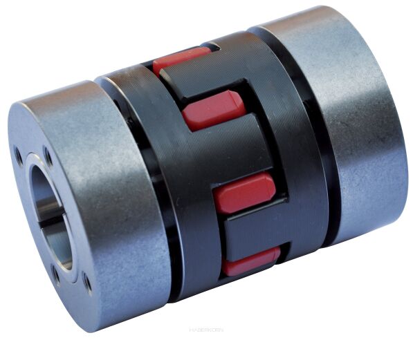 Piasta sprzęgła bezluzowego kłowego TRASCO®  z pierścieniem zaciskowym precyzyjnym wg normy DIN 69002, stalowa GESAP 38/45 F40