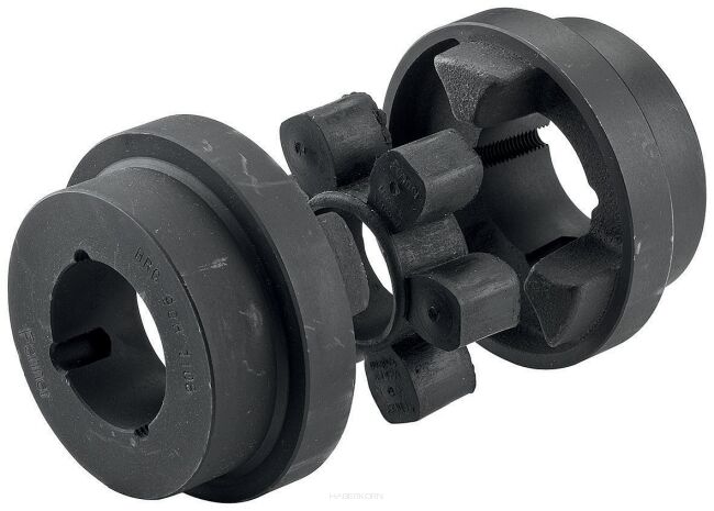 Piasta sprzęgła kłowego HRC® pod tuleję Taper Lock®, żeliwna  HRC 130 H, TL1610