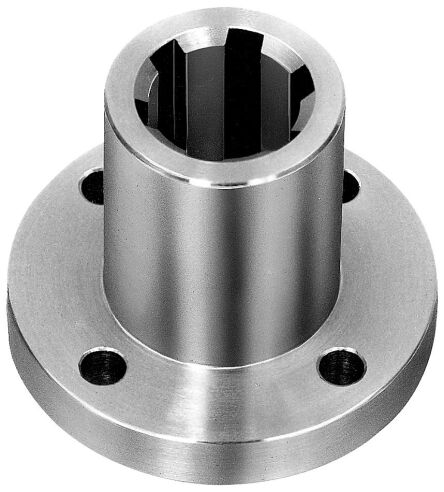 Tuleja wieloklinowa DIN ISO 14 z kołnierzem, KN 21x25 stal C45