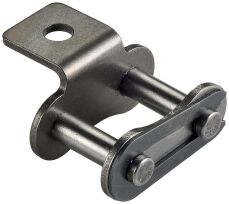 Spinka łańcucha rolkowego standardowego z zabierakiem DIN 8187 jednorzędowa 5/8”x3/8”, zabierak  A1